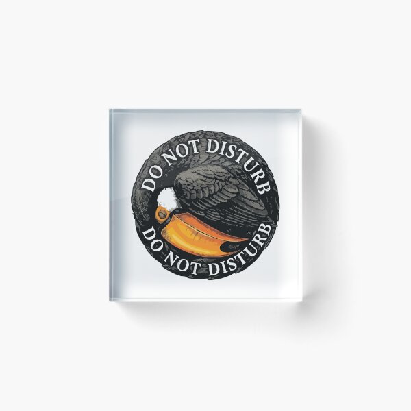 Item preview, Do Not Disturb Vintage Toco Toucan Etching designed and sold by Arc2020.