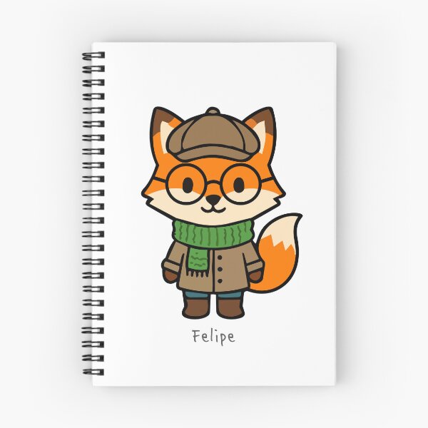 Item preview, Felipe the Fox dressed for Fall, Autumn - Char Char Bear & Friends designed and sold by Asterisk-a.
