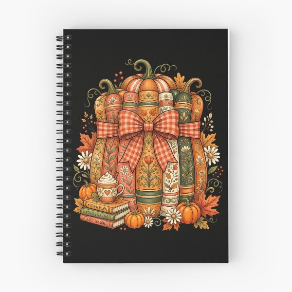 Item preview, Fall Pumpkin Books: Autumn Book Stack Pumpkin Bow Cozy Reading Harvest Library Fall Reading Teachers Pumpkin Book designed and sold by NewaveBoutique.