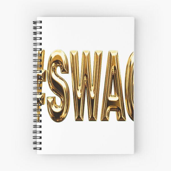 Item preview, Gold #SWAG — Polished Metallic Hashtag Statement Lettering designed and sold by GSideArtStore.