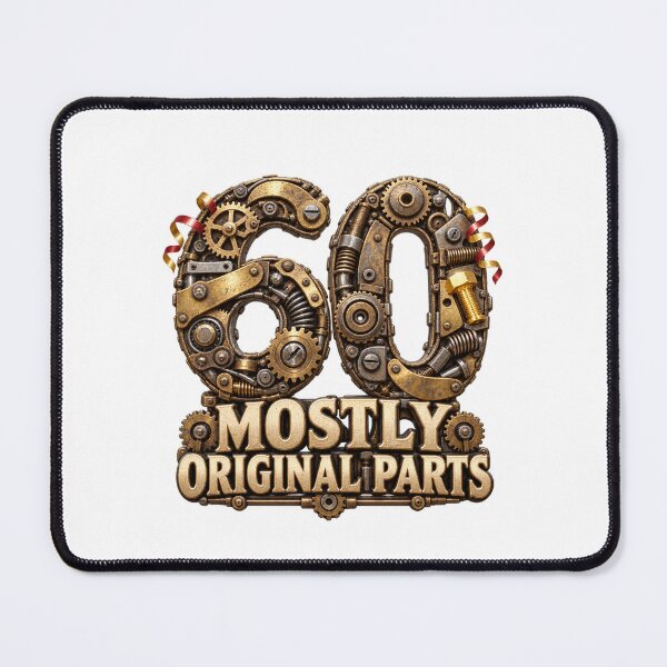 Item preview, Sixty Original Parts Birthday designed and sold by TrendTribeTP.