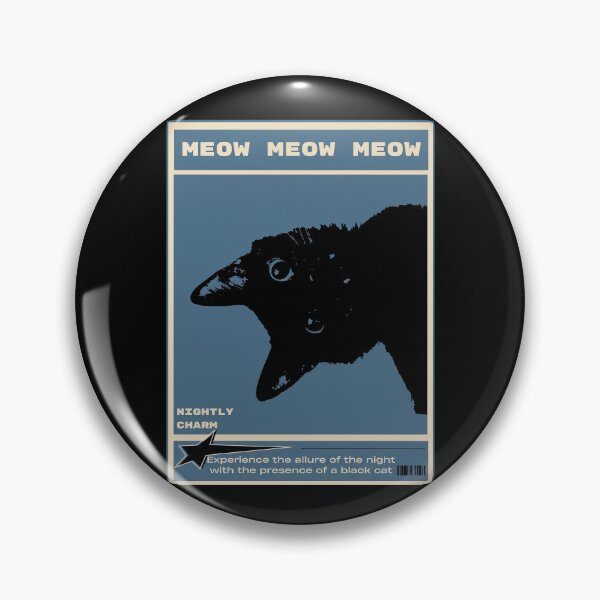 Item preview, Black Cat Meow designed and sold by calorula.