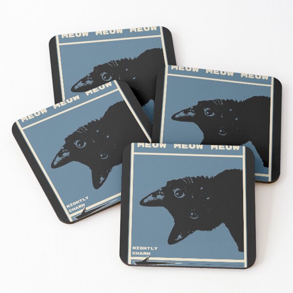 Item preview, Black Cat Meow designed and sold by calorula.