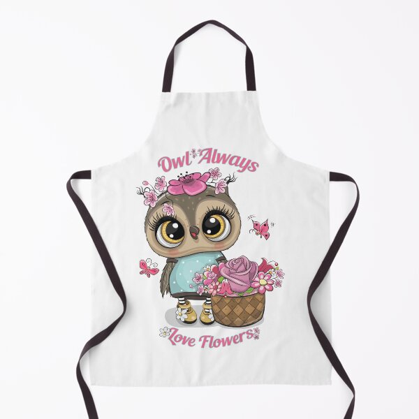 Item preview, Owl Always Love Flowers - Cute Floral Owl Gift designed and sold by Minem39.