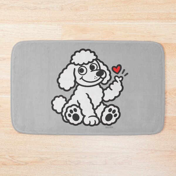 Item preview, Pop Mascot Graphic - Poodle Finger Heart designed and sold by IMAGIPEEK.