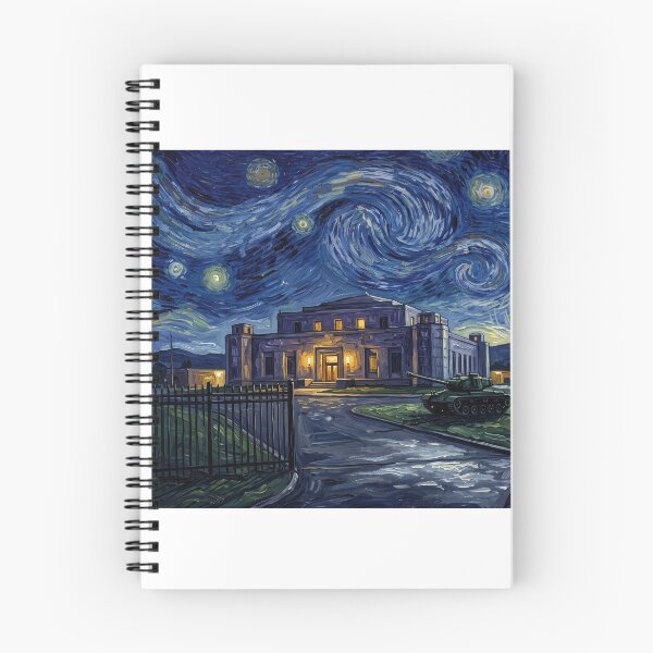 Item preview, Fort Knox Starry Night Historical Landscape designed and sold by Bad-Decisions-Designs.