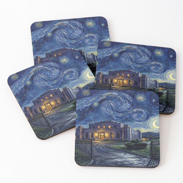 Item preview, Fort Knox Starry Night Historical Landscape designed and sold by Bad-Decisions-Designs.
