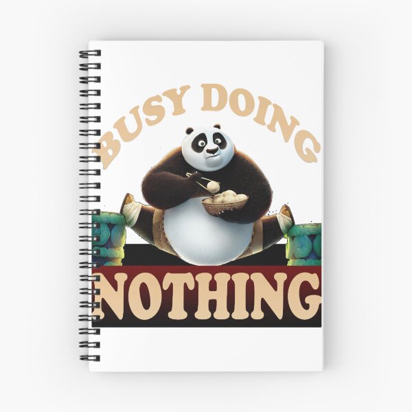 Item preview, Busy Doing Nothing, Panda Oversized  designed and sold by NOELMEDINA.