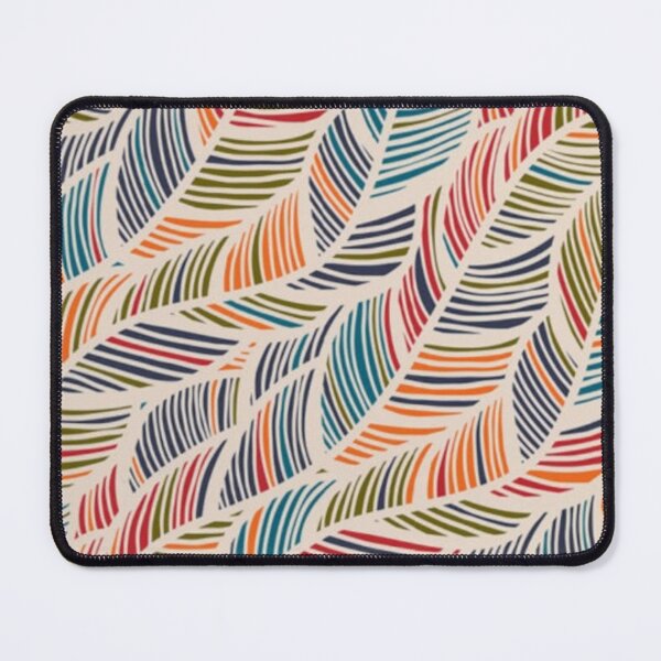 Item preview, Colorful Boho Feather Pattern Retro Folk Art designed and sold by Stone-T .