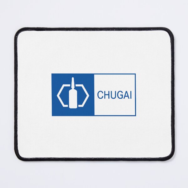 Item preview, Chugai Pharmaceutical Logo – Blue Ampoule Hexagon Emblem designed and sold by ocane.