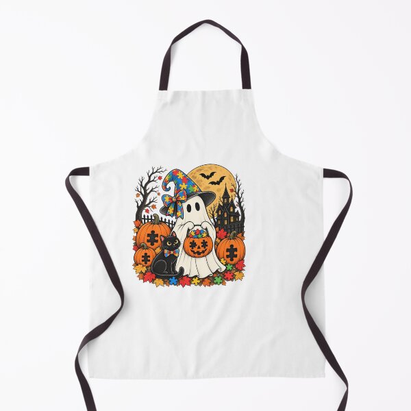 Item preview, Autism Halloween Spooky Autism Awareness Ghost designed and sold by LASTIQUE-dd.