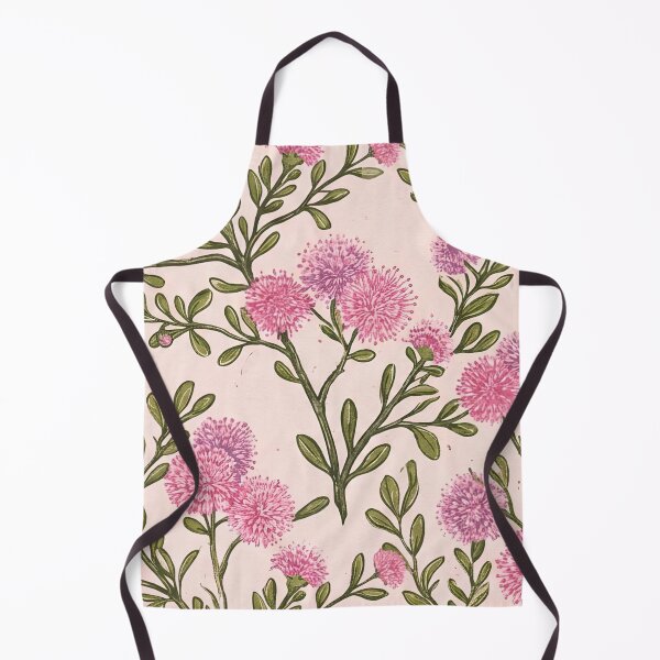 Item preview, Pink Bush Pom-Pom Wildflower Repeating Pattern designed and sold by Studio BC.