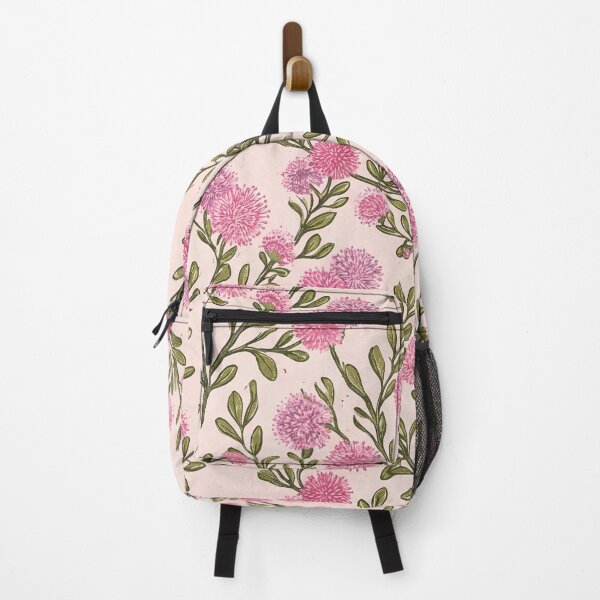 Item preview, Pink Bush Pom-Pom Wildflower Repeating Pattern designed and sold by Studio BC.