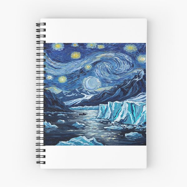 Item preview, Glacier Bay Alaska Starry Night Landscape designed and sold by Bad-Decisions-Designs.