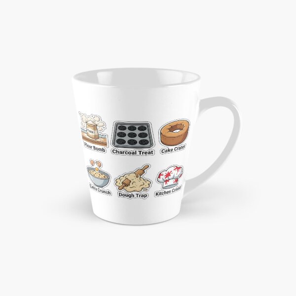 Item preview, Relatable Holiday Baking Disasters Sticker Pack - Kitchen Fail Puns designed and sold by SimpleP.