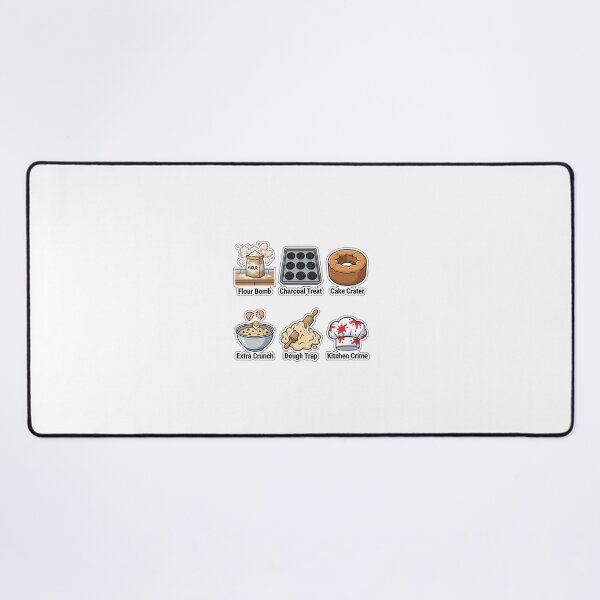 Item preview, Relatable Holiday Baking Disasters Sticker Pack - Kitchen Fail Puns designed and sold by SimpleP.