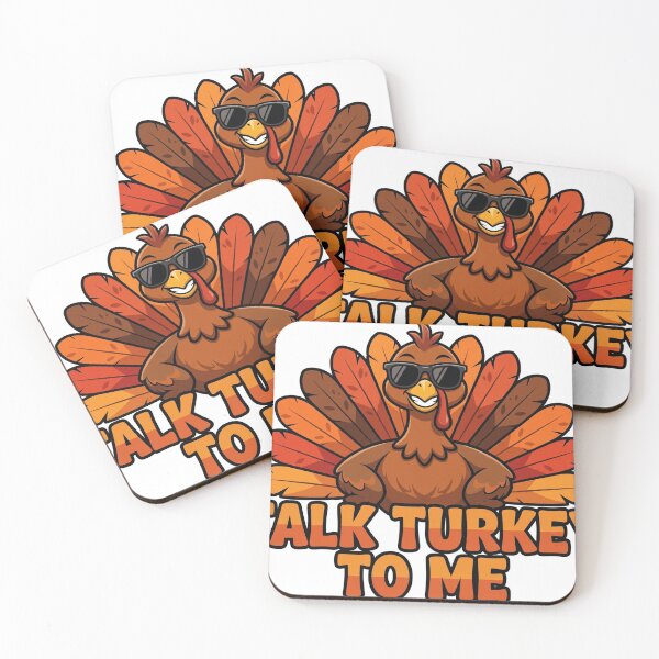 Item preview, Talk Turkey To Me Funny Thanksgiving Turkey Sticker designed and sold by Gurrteg.