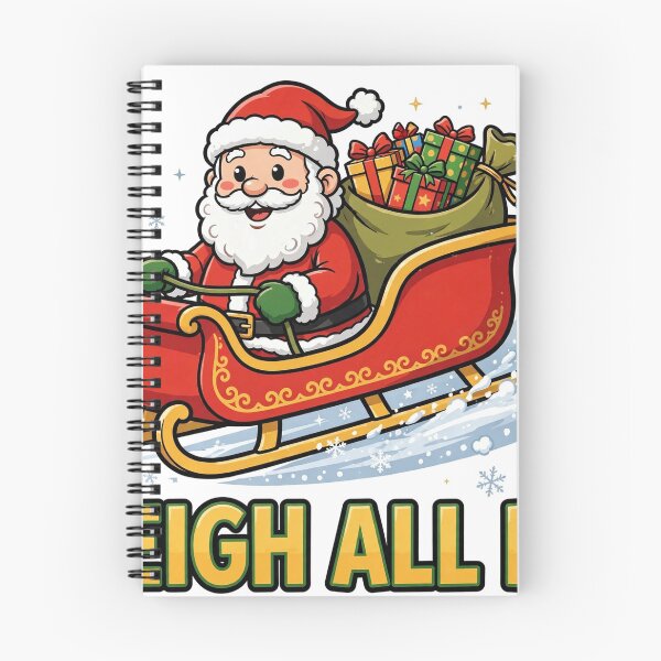 Item preview, Sleigh All Day Funny Christmas Santa Sleigh Sticker designed and sold by Gurrteg.