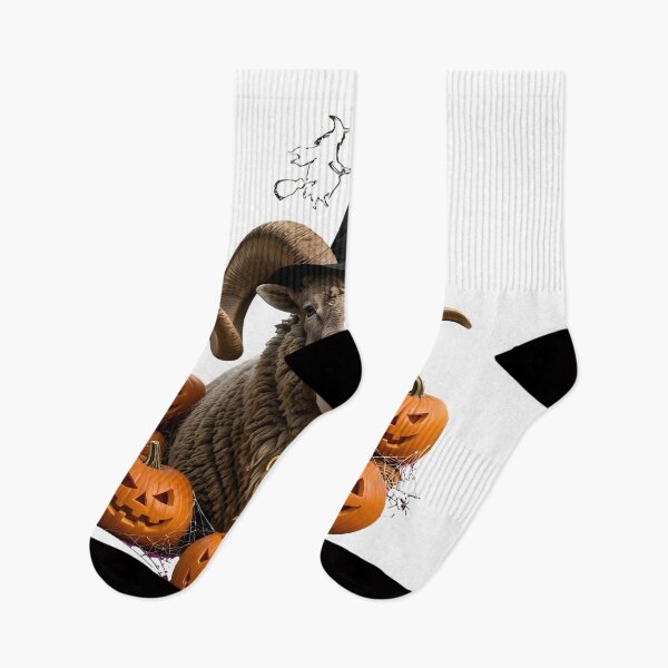 Item preview, Cute Halloween Aries Ram designed and sold by Zodiac Celestial Art.