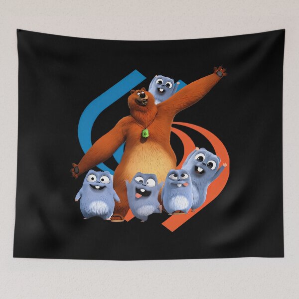 Item preview, Bear & Lemmings, Toddler Crew Neck Essential  designed and sold by NOELGUTIERREZ.