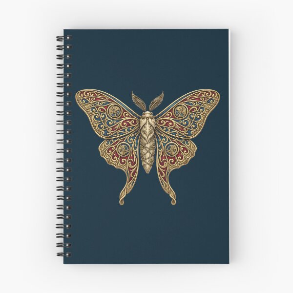 Item preview, Steampunk Moth Mechanical Brass Gears Filigree Butterfly Art designed and sold by K Design Store.