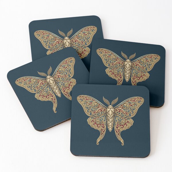Item preview, Steampunk Moth Mechanical Brass Gears Filigree Butterfly Art designed and sold by K Design Store.