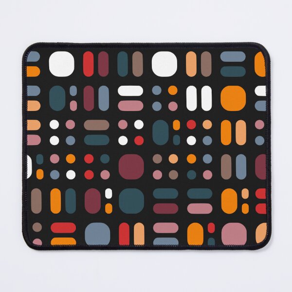 Item preview, Retro Grid Blobs Mid Century Modern Geometric Pattern Artwork designed and sold by KungPowUnicorn.