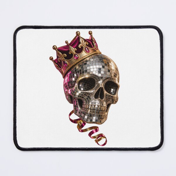 Item preview, Disco Skull Birthday Crown designed and sold by TrendTribeTP.