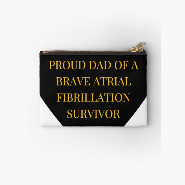 Item preview, Padre orgulloso de un valiente superviviente de fibrilación auricular. designed and sold by TheIconSmith.