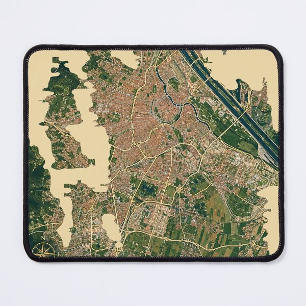 Item preview, Vienna Minimalist City Map designed and sold by Furflix.