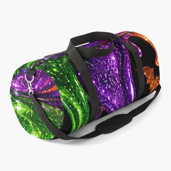 Item preview, Glitter Halloween Slime Dripping Purple Green Orange Spooky Art designed and sold by BloomOfDesign.