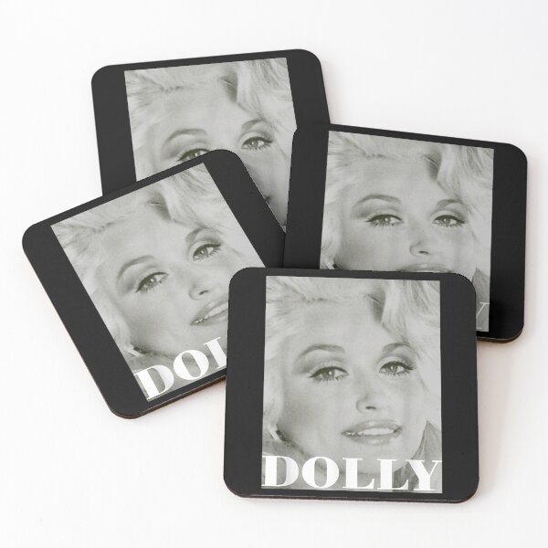 Item preview, Dolly Parton Close Up Face Black White Big Hair Soft Smile designed and sold by choudane.