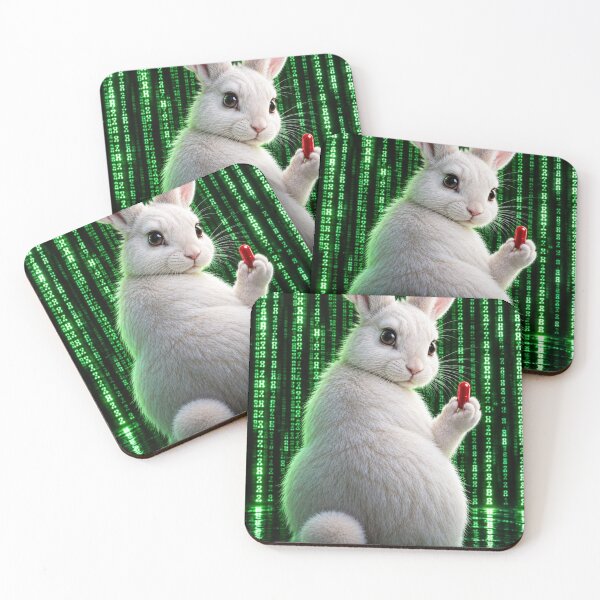 Item preview, Matrix White rabbit designed and sold by Imemewell.