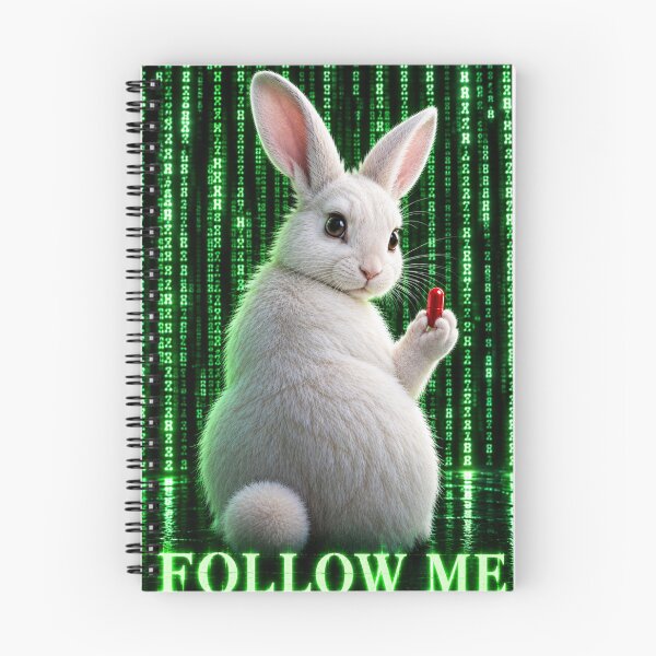 Item preview, Matrix White rabbit designed and sold by Imemewell.