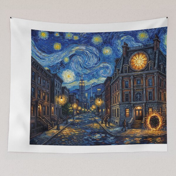 Item preview, Sanctum Sanctorum Starry Night Landscape designed and sold by Bad-Decisions-Designs.