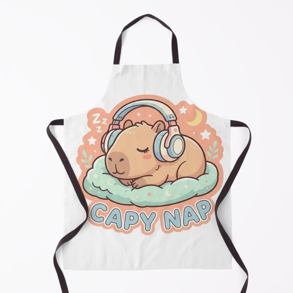 Item preview, Do Not Disturb Cute Capybara - Funny Social Battery Sticker designed and sold by ravyin.