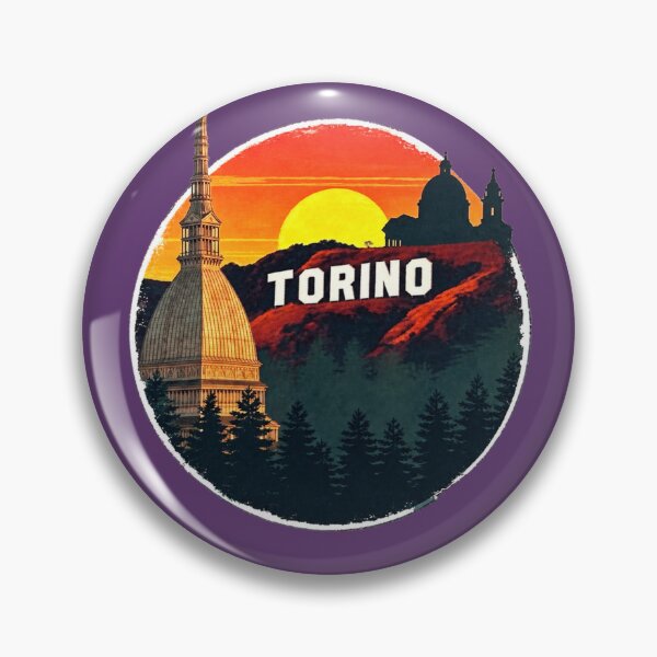 Item preview, Torino District Vintage Badge designed and sold by Torinostalgia.