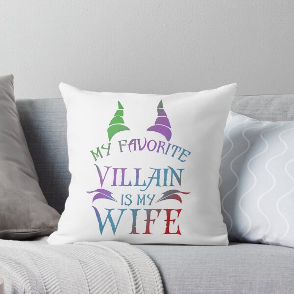 Item preview, My Favorite Villain Is My Wife Funny Quote Shirt designed and sold by LASTIQUE-dd.