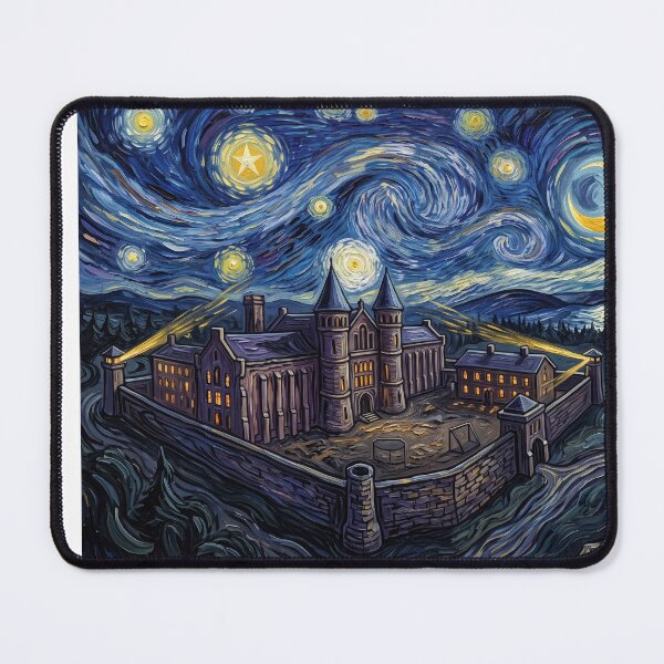 Item preview, Shawshank Penitentiary Starry Night Landscape designed and sold by Bad-Decisions-Designs.