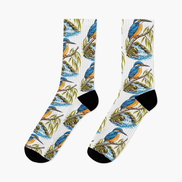 Item preview, Kingfisher Vintage Birdwatching Wildlife Nature designed and sold by LASTIQUE-dd.
