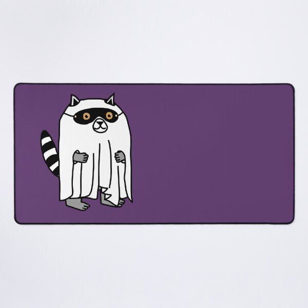 Item preview, Funny Halloween Ghost Raccoon designed and sold by ellenhenry.
