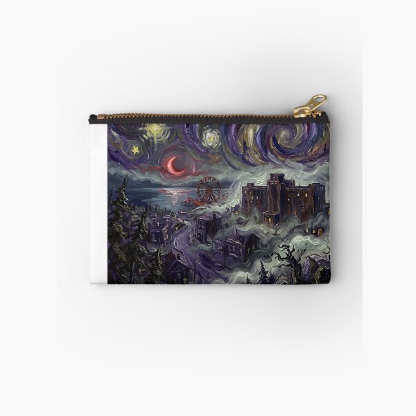 Item preview, Silent Hill Starry Night Spooky Landscape designed and sold by Bad-Decisions-Designs.
