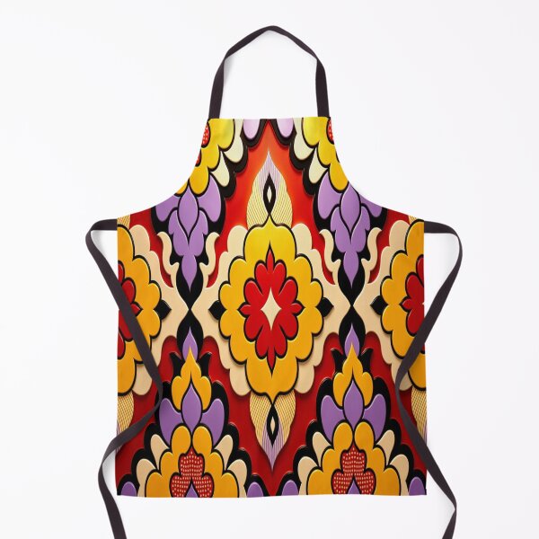 Item preview, Luxury Golden Filigree Whimsical Owl Colorful Floral Pattern designed and sold by Breezes-of-Ida.