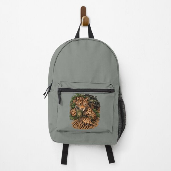 Item preview, Wild Territory – Leopard Coffee & Off-Road designed and sold by Aimetoi.