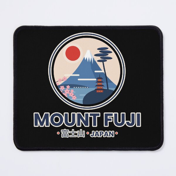 Item preview, Mount Fuji Japan Cherry Blossom Pagoda Vintage Travel designed and sold by jaissaurabh.