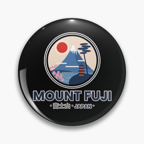 Item preview, Mount Fuji Japan Cherry Blossom Pagoda Vintage Travel designed and sold by jaissaurabh.