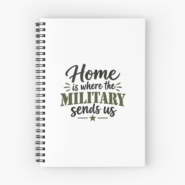 Item preview, Home Is Where the Military Sends Us - Military Life PCS Gift designed and sold by LabFish Creations.