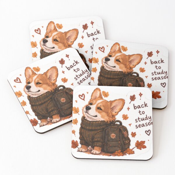 Item preview, Corgi back to study season designed and sold by anacdg.