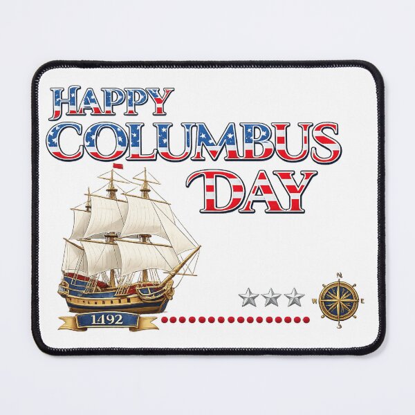 Item preview, Columbus Day Nautical Celebration Design designed and sold by Nela-&-Lena.