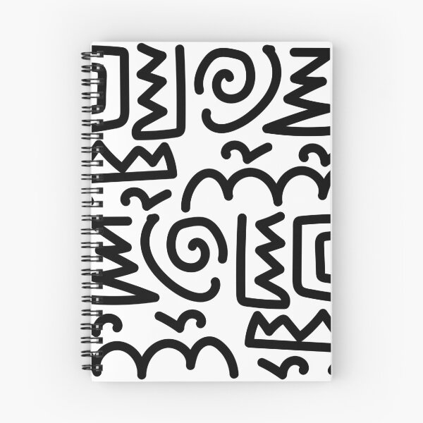 Item preview, Abstract Doodle Art - Black Line Art Pattern designed and sold by Wolagno.